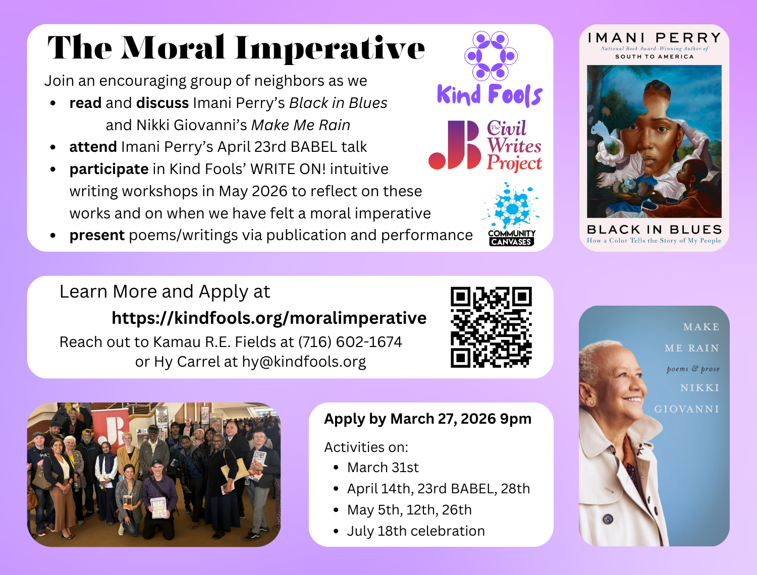 The Moral Imperative Flyer
